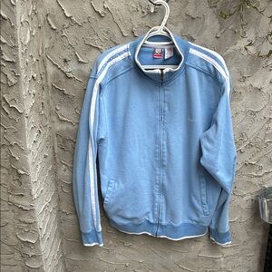 OP Blue and White Track Jacket